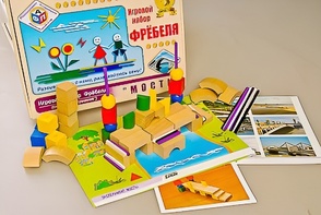 Игровой набор Фребеля "Мосты" (серия "Эксперимент") - fgospostavki.ru - Ярославль