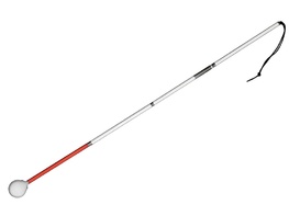 Трость складная ориентационная на крючке 140 сантиметров - fgospostavki.ru - Ярославль