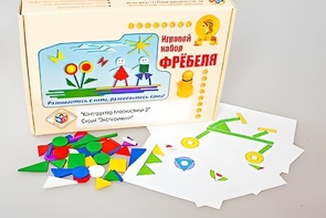 Игровой набор Фребеля "Конструктор плоскостной-2" (Серия "Эксперимент") - fgospostavki.ru - Ярославль
