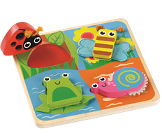 Тактильные пазлы "Лужок" - fgospostavki.ru - Ярославль