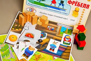 Игровой набор Фребеля "Колобок" (серия "Сказочный мир". Выпуск 1) - fgospostavki.ru - Ярославль