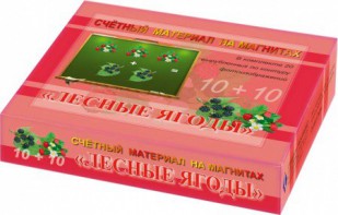 Счетный материал на магнитах "Ягоды" - fgospostavki.ru - Ярославль