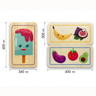 Набор стеновых панелей «Милая еда - Радуга вкуса» - fgospostavki.ru - Ярославль