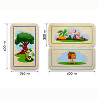 Набор стеновых панелей «Мир сказки - У Лукоморья» - fgospostavki.ru - Ярославль