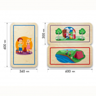 Набор стеновых панелей «Мои увлечения - Любимые занятия» - fgospostavki.ru - Ярославль