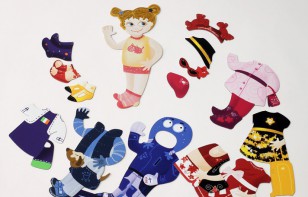 Магнитная игра "Одень куклу Анфису" - fgospostavki.ru - Ярославль