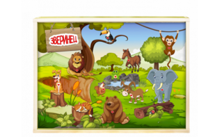 Интерактивная светозвуковая панель «Зверинец» - fgospostavki.ru - Ярославль