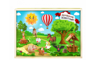 Интерактивная светозвуковая панель «Домашние животные» - fgospostavki.ru - Ярославль
