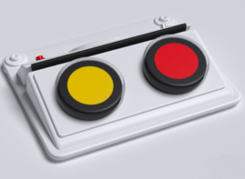 Игровой коммуникатор 2-х кнопочный со вставкой - fgospostavki.ru - Ярославль