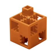 Кубик-основание коричневый 20х20 Artec - fgospostavki.ru - Ярославль