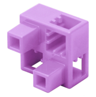 Половина куба тип В светло-фиолетовая Artec - fgospostavki.ru - Ярославль