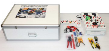 Учебный программно аппаратный комплекс «Электротехника для школ», исполнение настольное, ручное, кейс - fgospostavki.ru - Ярославль