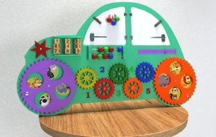 Бизипанель «Машинка» - fgospostavki.ru - Ярославль