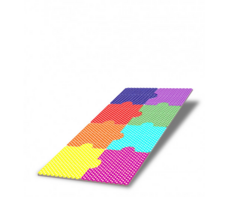 Настенная панель «Разноцветные пазлы» - fgospostavki.ru - Ярославль