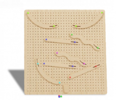 Тактильно-развивающая панель «Веселые горки» - fgospostavki.ru - Ярославль