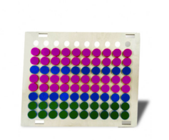 Тактильно-развивающая панель «Цветные фигурки» - fgospostavki.ru - Ярославль