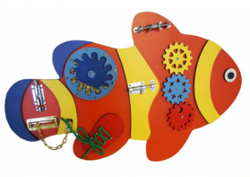 Бизиборд «Оранжевая рыбка» - fgospostavki.ru - Ярославль