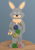 Бизиборд «Пасхальный кролик» - fgospostavki.ru - Ярославль