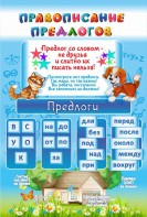 Стенд "Правописание предлогов" - fgospostavki.ru - Ярославль