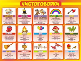 Стенд "Чистоговорки", часть 1 - fgospostavki.ru - Ярославль