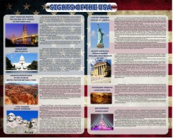 Стенд "Достопримечательности США" Вариант 2 - fgospostavki.ru - Ярославль