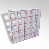 Шкаф открытый многосекционный ТР25 ЛДСП - fgospostavki.ru - Ярославль