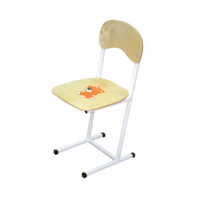 Стул детский нерегулируемый "Дошколенок" с рисунком (рост. гр. 2) - fgospostavki.ru - Ярославль