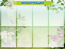 Стенд "Информация" Вариант 13 - fgospostavki.ru - Ярославль
