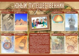 Стенд "Юный путешественник" - fgospostavki.ru - Ярославль