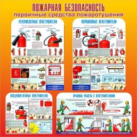Стенд "Пожарная безопасность" Вариант 2 - fgospostavki.ru - Ярославль