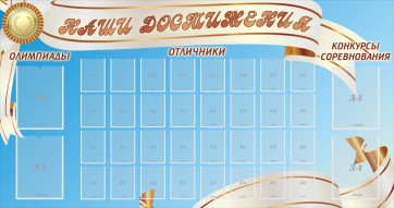 Стенд "Наши достижения" Вариант 8 - fgospostavki.ru - Ярославль