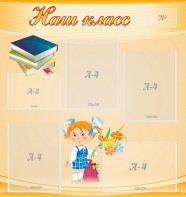 Стенд "Наш класс" Вариант 4 - fgospostavki.ru - Ярославль