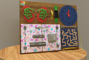 Бизиборд «Для девочек» - fgospostavki.ru - Ярославль